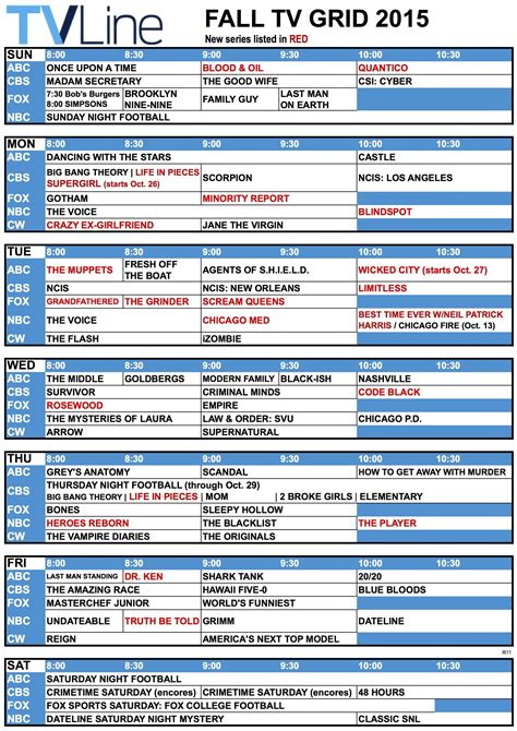 fox 5 program schedule.